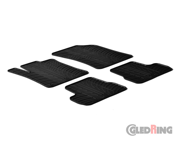 Rubber Car Mats Citroen DS3 5-door (2010–2016) - GledRing