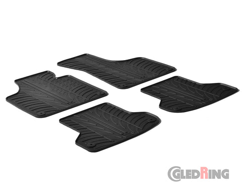 Alfombrillas de goma Audi A3 8P Sportback (2004–2011) - GledRing