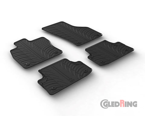 Rubber Car Mats Audi A3 8V Sportback & Saloon (2012–2020) - GledRing