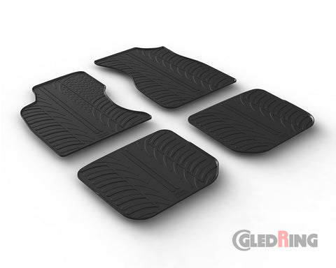 Alfombrillas de goma Audi A4 B5 Avant y berlina (1996–2000) - GledRing