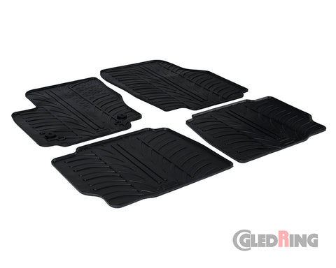 Alfombrillas de goma Ford Mondeo MK4 5 puertas (2011–2015) - GledRing