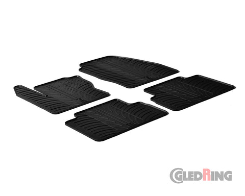 Alfombrillas de goma Ford C-MAX MK2 5 puertas (2010–2014) - GledRing