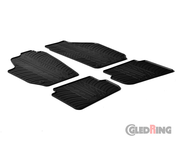 Alfombrillas de goma Skoda Fabia (2002–2014) - GledRing