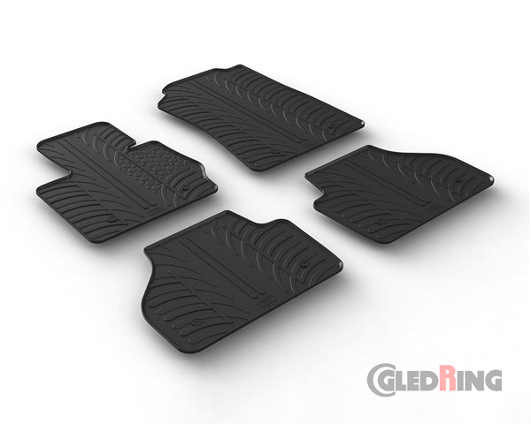 Alfombrillas de goma BMW X4 F26 (2014–2018) - GledRing