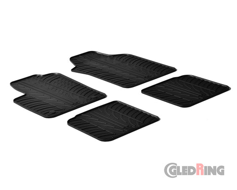 Alfombrillas de goma Lancia Ypsilon (2011–) - GledRing