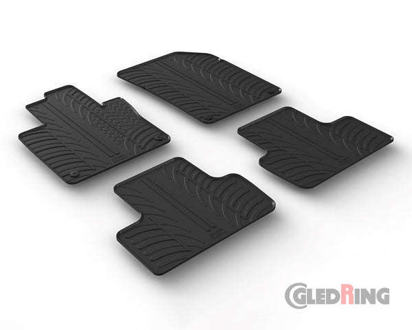 Alfombrillas de goma Volvo XC60 (2017–) - GledRing