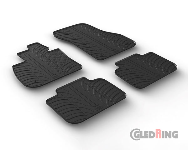 Alfombrillas de goma BMW X2 F39 (2018–) - GledRing