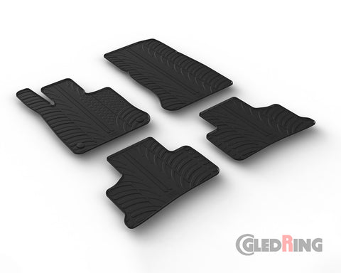 Alfombrillas de goma Mercedes-Benz GLC X254 (2022–) automático - GledRing