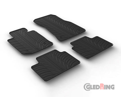 Gummifußmatten BMW 3er G20/G21 (2019–) - GledRing