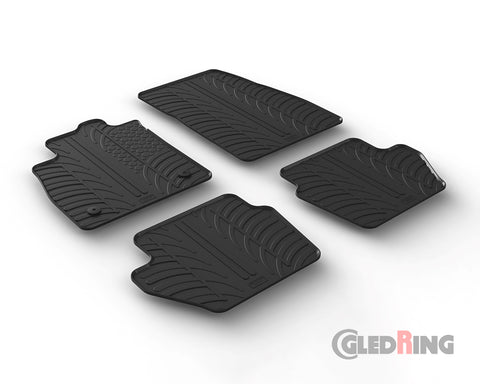 Rubber Car Mats Ford Puma (2020–) - GledRing