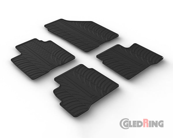 Alfombrillas de goma Suzuki Swift 5 puertas (2024–) manual - GledRing