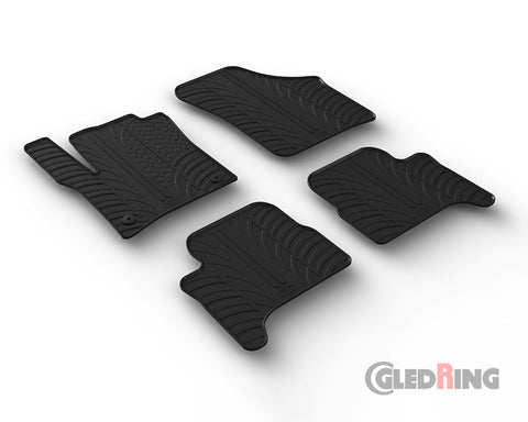 Alfombrillas de goma Skoda Citigo e iV (2019–) eléctrico - GledRing