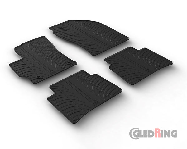 Alfombrillas de goma Suzuki Swace familiar (2020–) híbrido, automático - GledRing