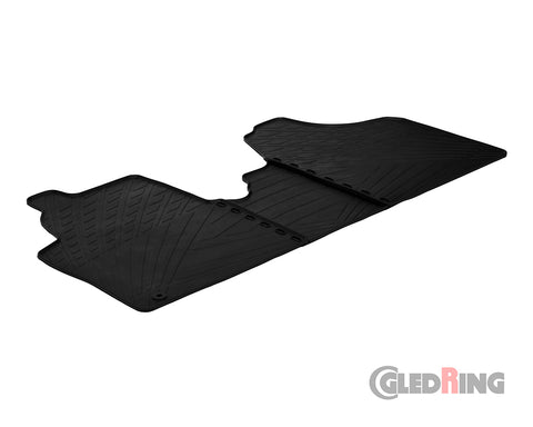 Alfombrillas de goma Fiat Scudo furgón (2007–) - GledRing