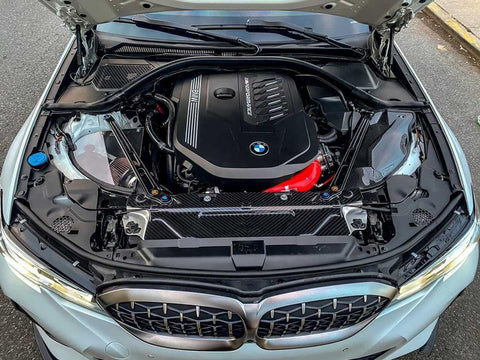Tampa Superior Transparente para Proteção Térmica BMW M340i G20 / G21, M240i G42 (B58 3.0) – MST Performance MST-BW-CCB5802
