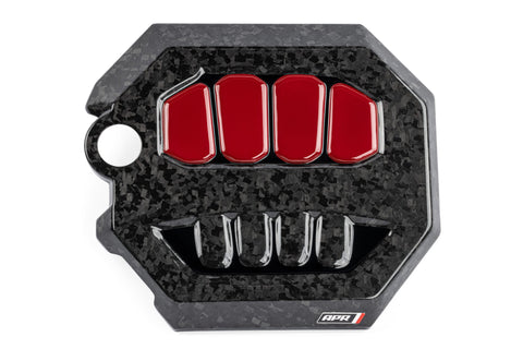 Tapa de motor de fibra de carbono forjado para VW Golf 8 GTI / R, Audi A3 / S3 8Y, VW Arteon (2.0 TSI EA888.4) – APR MS100233