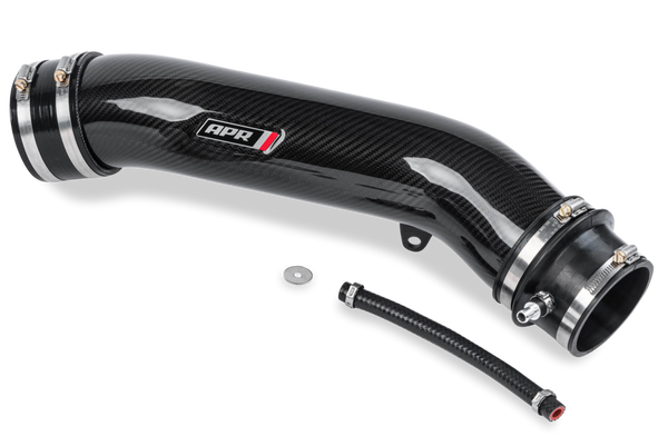 Carbon Fiber Rear Intake Tube Audi RS3 8V (2017–2020) & TT RS 8S (2018–2022), 2.5 TFSI EVO – APR CI100038-B