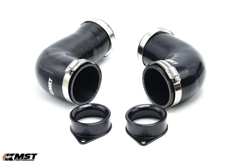 Tubos de entrada de turbo (pareja) para Mercedes C43 AMG / C400 / C450 W205 y GLC43 AMG (M276 3.0 V6 biturbo) – MST Performance MST-MB-C4302
