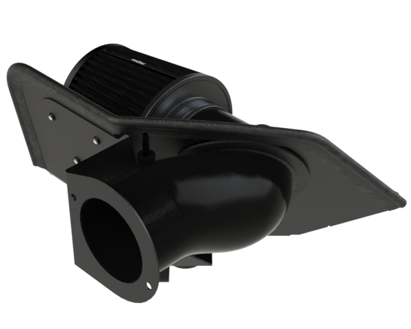 Kit de Admissão Plissado Proram VW Golf 8 GTD / 2.0 TDI, Audi A3 8Y, Seat Leon 4, Skoda Octavia (2019–2023) – Ramair PRK-292-BK