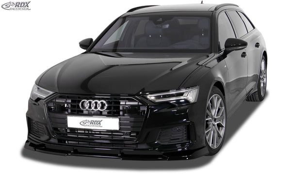 Lip dianteiro VARIO-X para AUDI A6 4K C8 2F S-Line / S6 (compatível com para-choques dianteiros S-Line e S6) - RDX