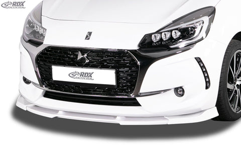 Spoiler delantero VARIO-X para CITROEN DS3 (2016+) con divisor de labio delantero - RDX
