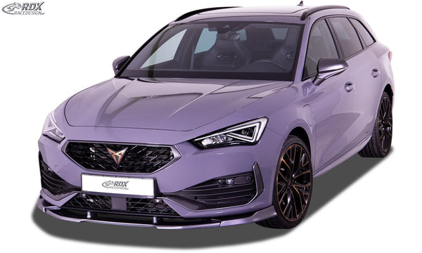 Alerón delantero VARIO-X para CUPRA Leon (KL) 2020+ / SEAT Leon Cupra (KL) 2020+ - Divisor de faldón delantero - RDX