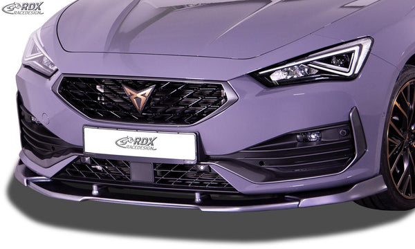 Alerón delantero VARIO-X para CUPRA Leon (KL) 2020+ / SEAT Leon Cupra (KL) 2020+ - Divisor de faldón delantero - RDX