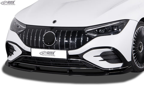 Front Spoiler VARIO-X for MERCEDES EQE Saloon, also AMG & AMG-Line (V295, 2022+) Front Lip Splitter - RDX