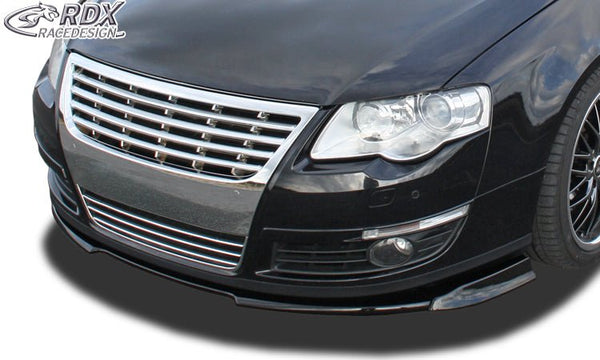 Spoiler delantero VARIO-X para VW Passat B6 / 3C con divisor de labio delantero - RDX