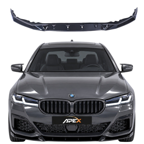 Frontlippe BMW 5er G30 M Sport LCI (2020-2023) - APEX Glanzschwarz