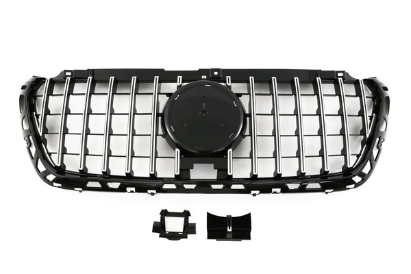 Kühlergrill Mercedes Sprinter W907 / W910 (2018-2026) - GCP Panamericana GT Schwarz / Chrom