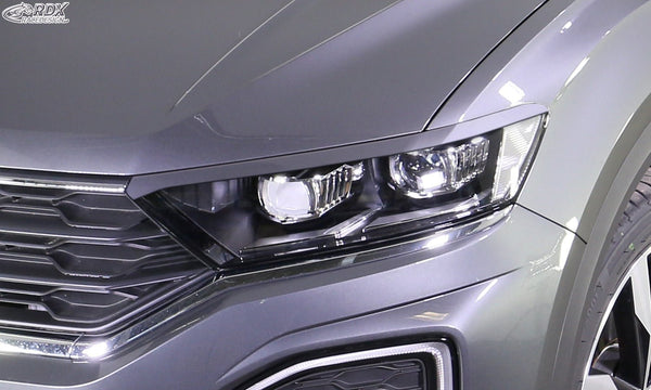 Headlight Covers for VW T-Roc (A1 / 2017+) Light Brows - RDX