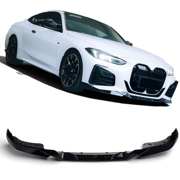 Front Splitter BMW 4 Series G22 M Sport - KORE Gloss Black