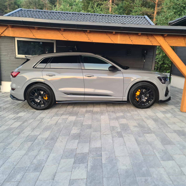 Embaladeiras (saias laterais) com Difusor Audi e-tron GE S-Line (2018-2022) - Maxton Design