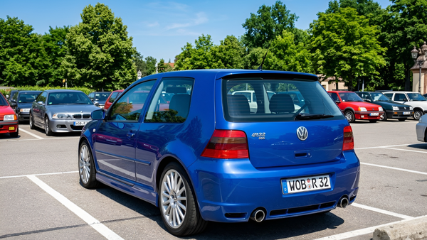 Heckstoßstange Volkswagen VW Golf IV 4 Optik R32 1999-2006