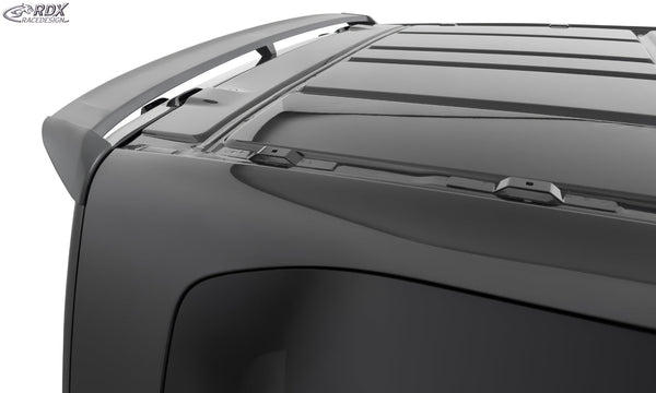 Roof Spoiler for CITROEN Jumpy / Dispatch & SpaceTourer, FIAT Scudo & Ulyssee, OPEL / VAUXHALL Zafira & Vivaro, PEUGEOT Expert & Traveller, TOYOTA Proace & Proace Verso (V) Single Trunk Spoiler Rear Spoiler Wing - RDX