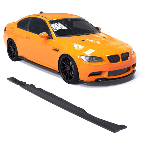 Embaladeiras (saias laterais) BMW M3 E92 / E93 (2007-2013) - APEX Preto Brilhante