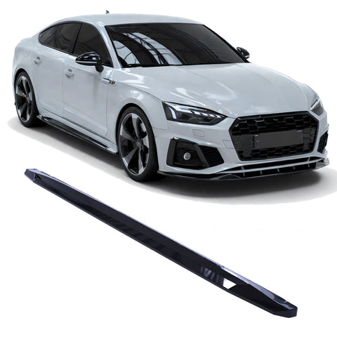 Embaladeiras (saias laterais) Audi A5 F5 S line / S5 facelift (2019-2024) - APEX Preto Brilhante
