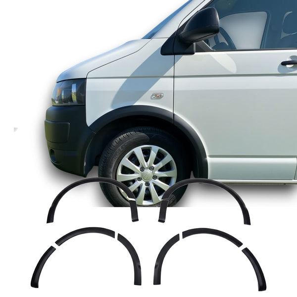 Wheel Arch Extensions Volkswagen Transporter T5 / T5.1 SWB / LWB (2003-2015) - APEX 8-piece Matte Black