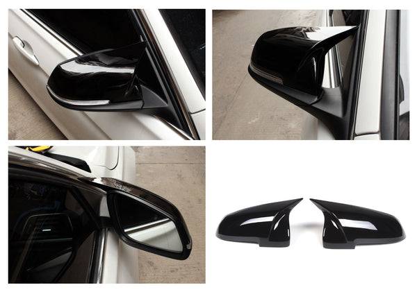 Capas de Espelho BMW Serie 5 / Serie 6 / Serie 7 F10 / F11 / F06 / F12 / F13 / F01 / F02 - GCP Preto Brilhante