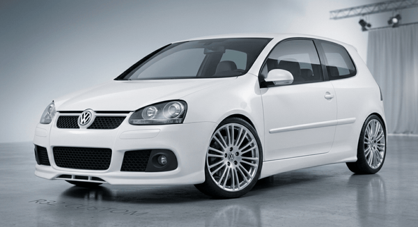 Paragolpes delantero para Volkswagen Golf V MK5 1K Ghost 2003-2008 - Silv