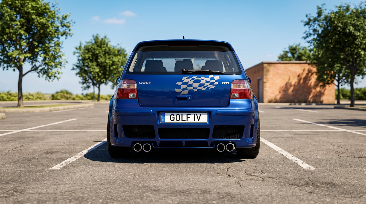 Rear Bumper Volkswagen Golf 4 MK4 1997-2006 - RS - Componor - 0106184