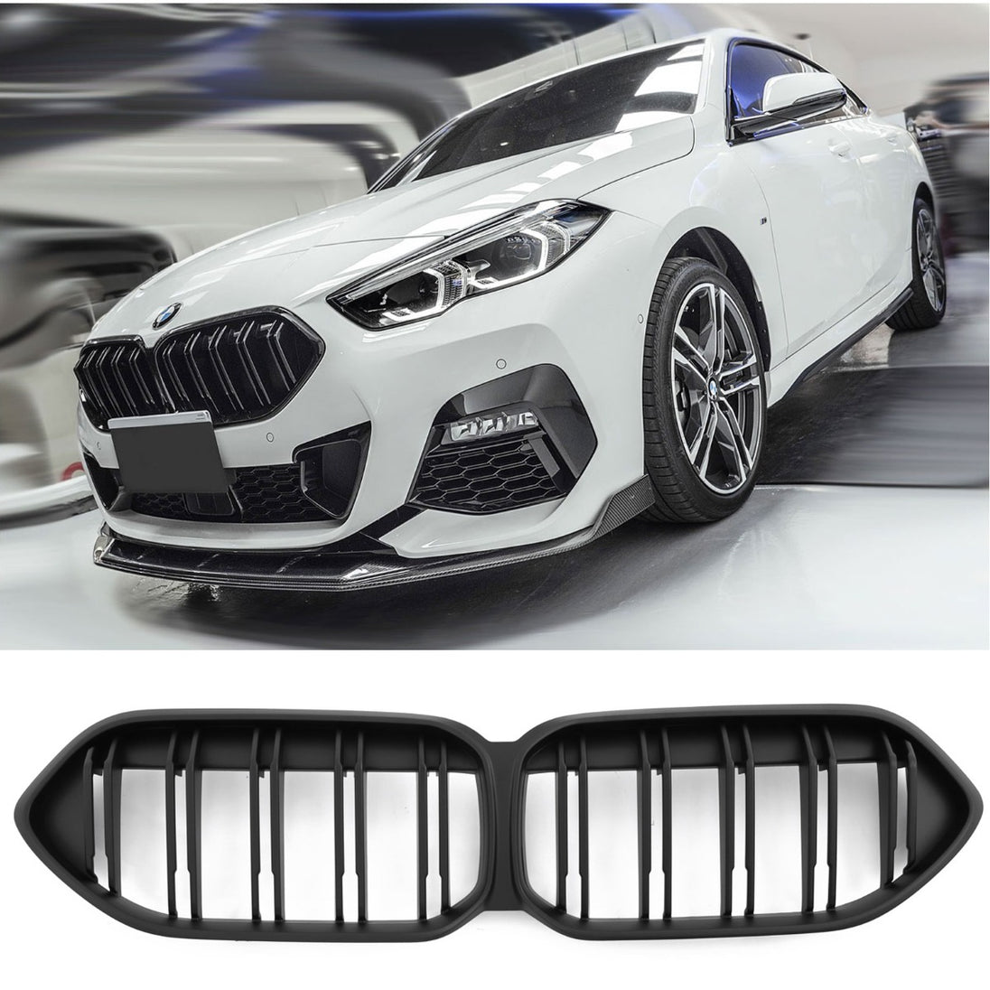Grille BMW 2 Series F44 (2020-2026) – Matte Black