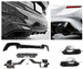 Rear Diffuser + Exhaust Tips BMW 3 Series G20 / G21 M340i (2019-2022)