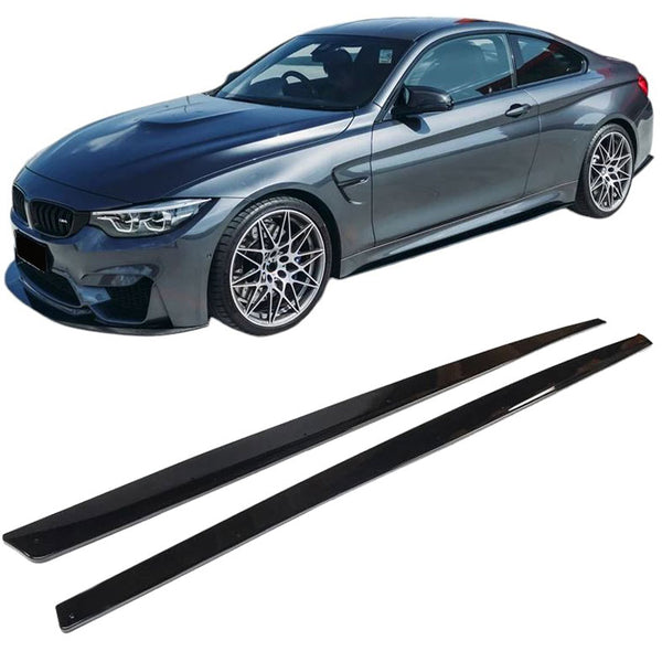 Seitenschweller BMW M3 / M4 F80 / F82 / F83 - GCP Glanzschwarz