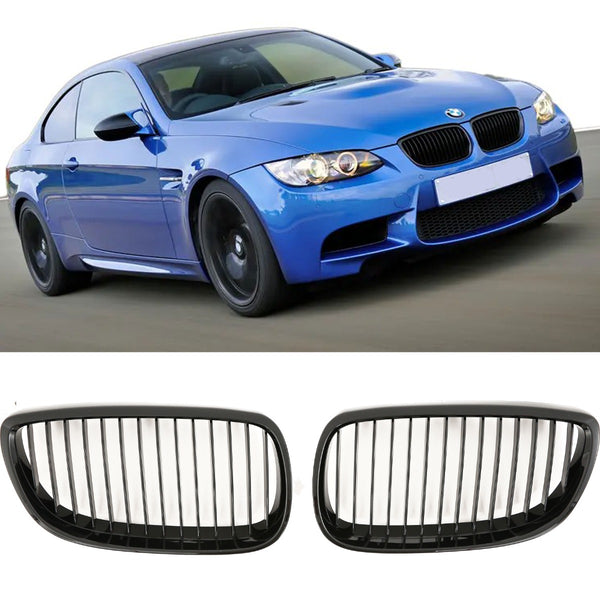 Grelha BMW Serie 3 / M3 E92 / E93 Antes do facelift / M3 (2006-2013) - GCP Preto Brilhante