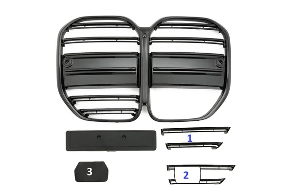 Grille BMW 4 Series G22 / G23 (2020-2026) - GCP Gloss Black