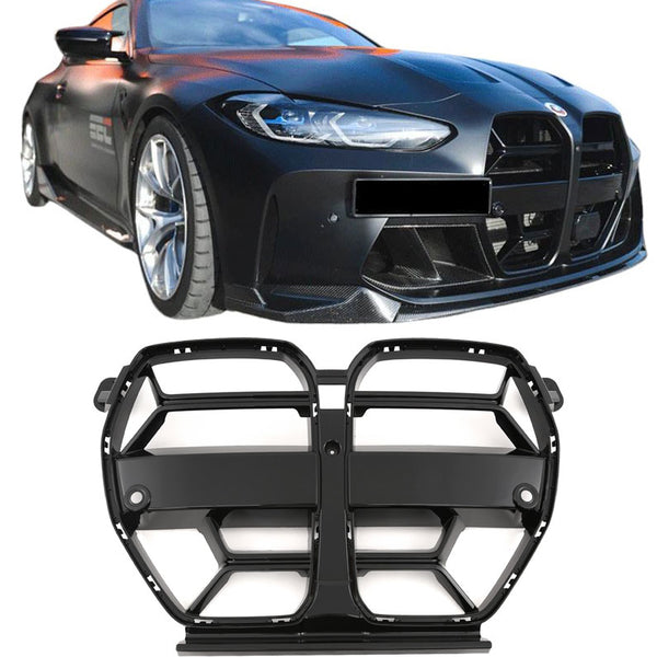 Kühlergrill BMW M3 / M4 G80 / G81 / G82 / G83 - GCP Glanzschwarz