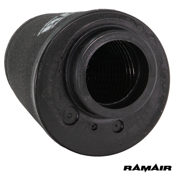 Konus-Luftfilter mit versetztem 60 mm Hals, universal – Ramair CC-250-4