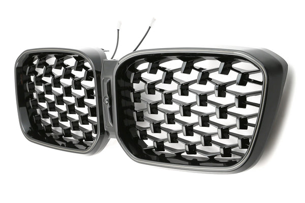 LED Grille BMW X3 / X4 G01 / G02 LCI (2021-2024) - GCP Gloss Black